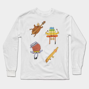 Funny Music Instrument Art, Music Instrument, Long Sleeve T-Shirt